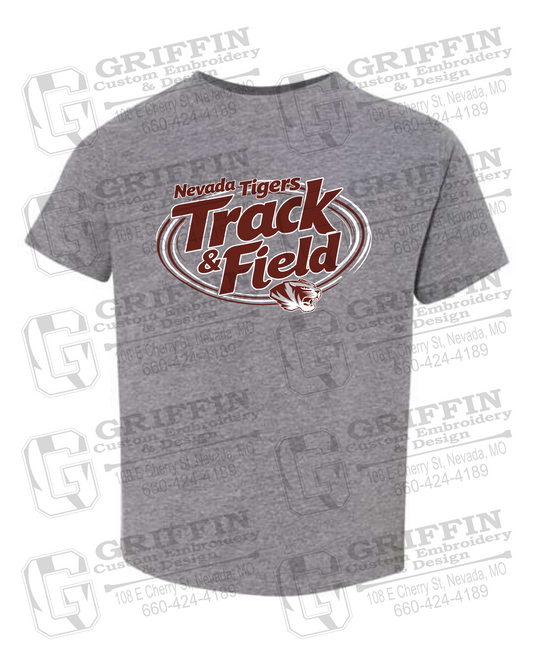 Toddler/Infant Cotton T-Shirt - Track & Field - Nevada Tigers 26-U