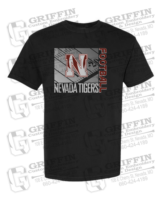 Comfort Colors Short Sleeve T-Shirt - Football - Nevada Tigers 26-Y