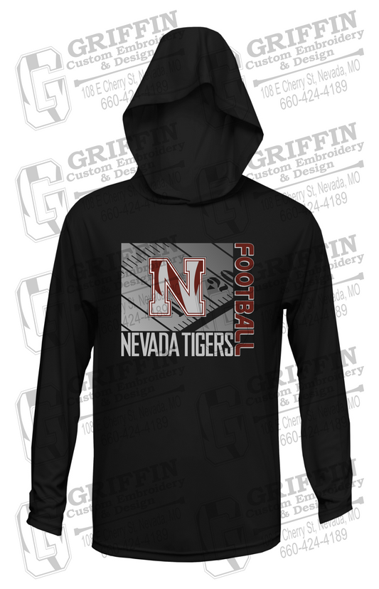 Dry-Fit T-Shirt Hoodie - Football - Nevada Tigers 26-Y