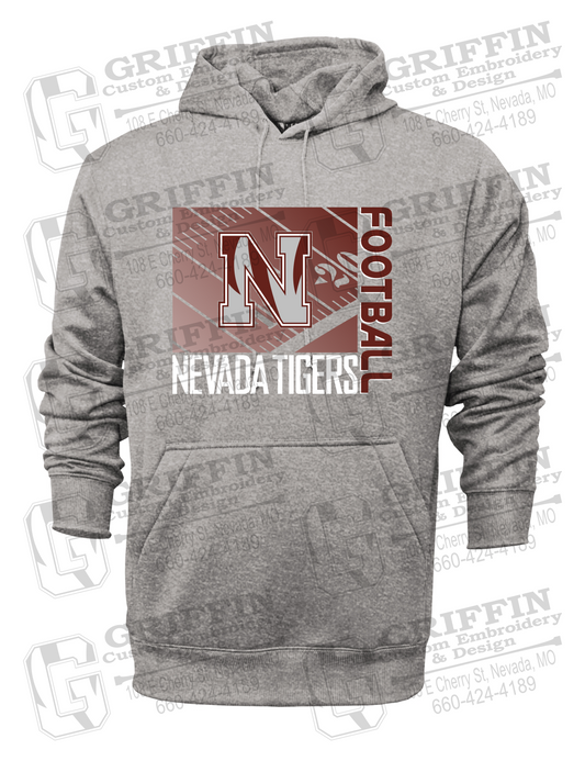 Performance Fleece Hoodie - Football - Nevada Tigers 26-Y
