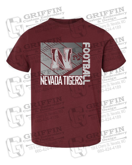 Toddler/Infant Cotton T-Shirt - Football - Nevada Tigers 26-Y