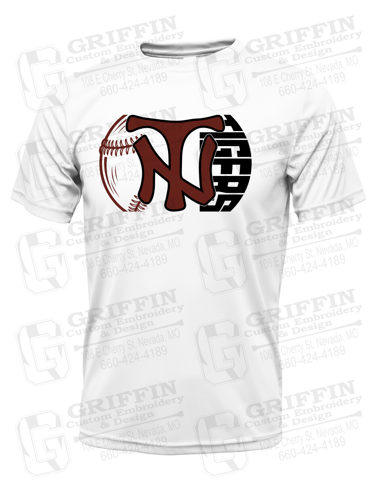 Dry-Fit Short Sleeve T-Shirt - Softball - Nevada Tigers 26-Z