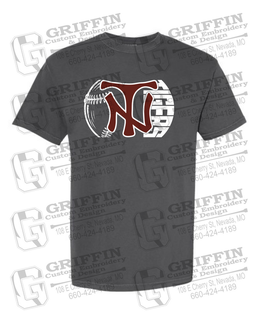 Comfort Colors Short Sleeve T-Shirt - Softball - Nevada Tigers 26-Z
