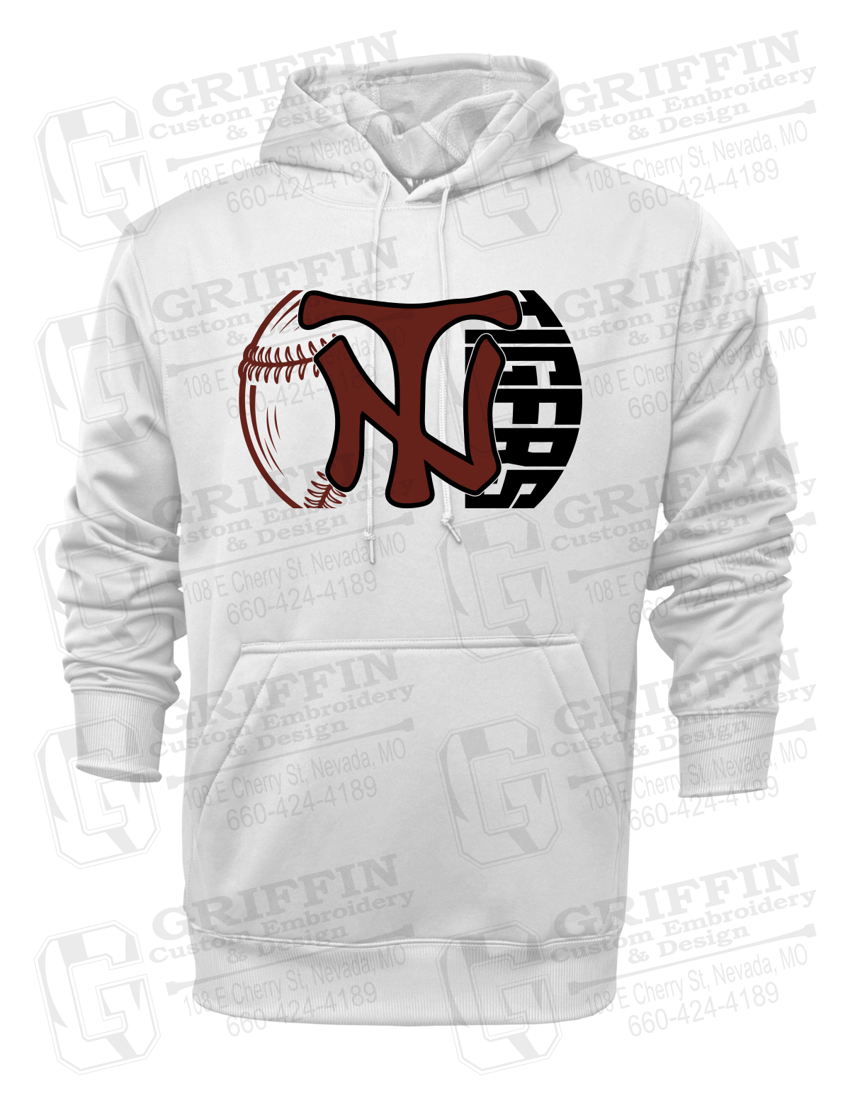 Performance Fleece Hoodie - Softball - Nevada Tigers 26-Z