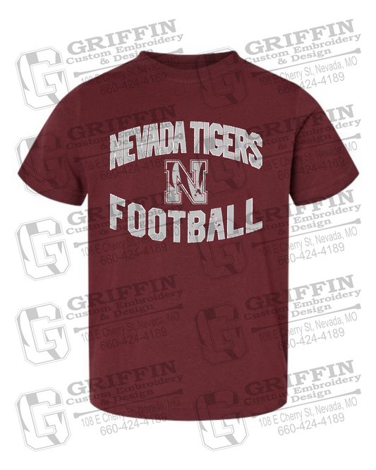 Toddler/Infant Cotton T-Shirt - Football - Nevada Tigers 27-C