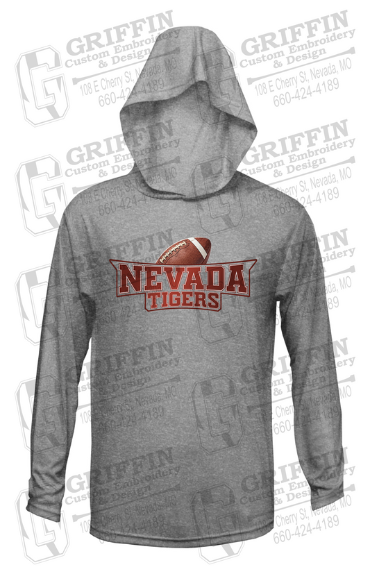 Dry-Fit T-Shirt Hoodie - Football - Nevada Tigers 27-E