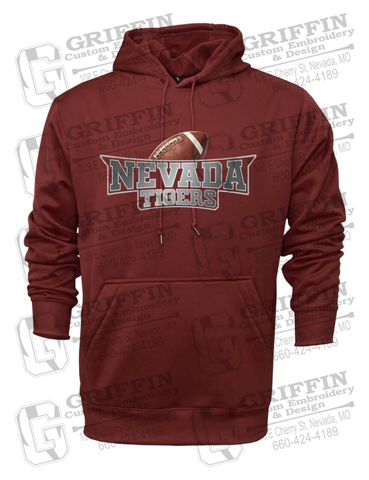 Performance Fleece Hoodie - Football - Nevada Tigers 27-E