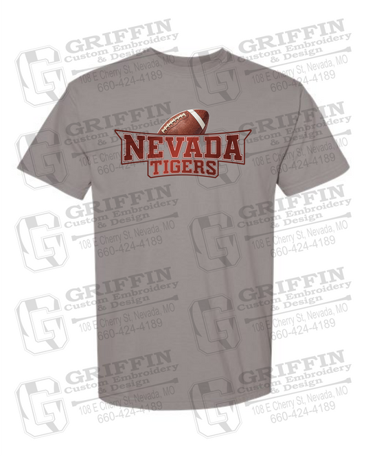 Comfort Colors Short Sleeve T-Shirt - Football - Nevada Tigers 27-E