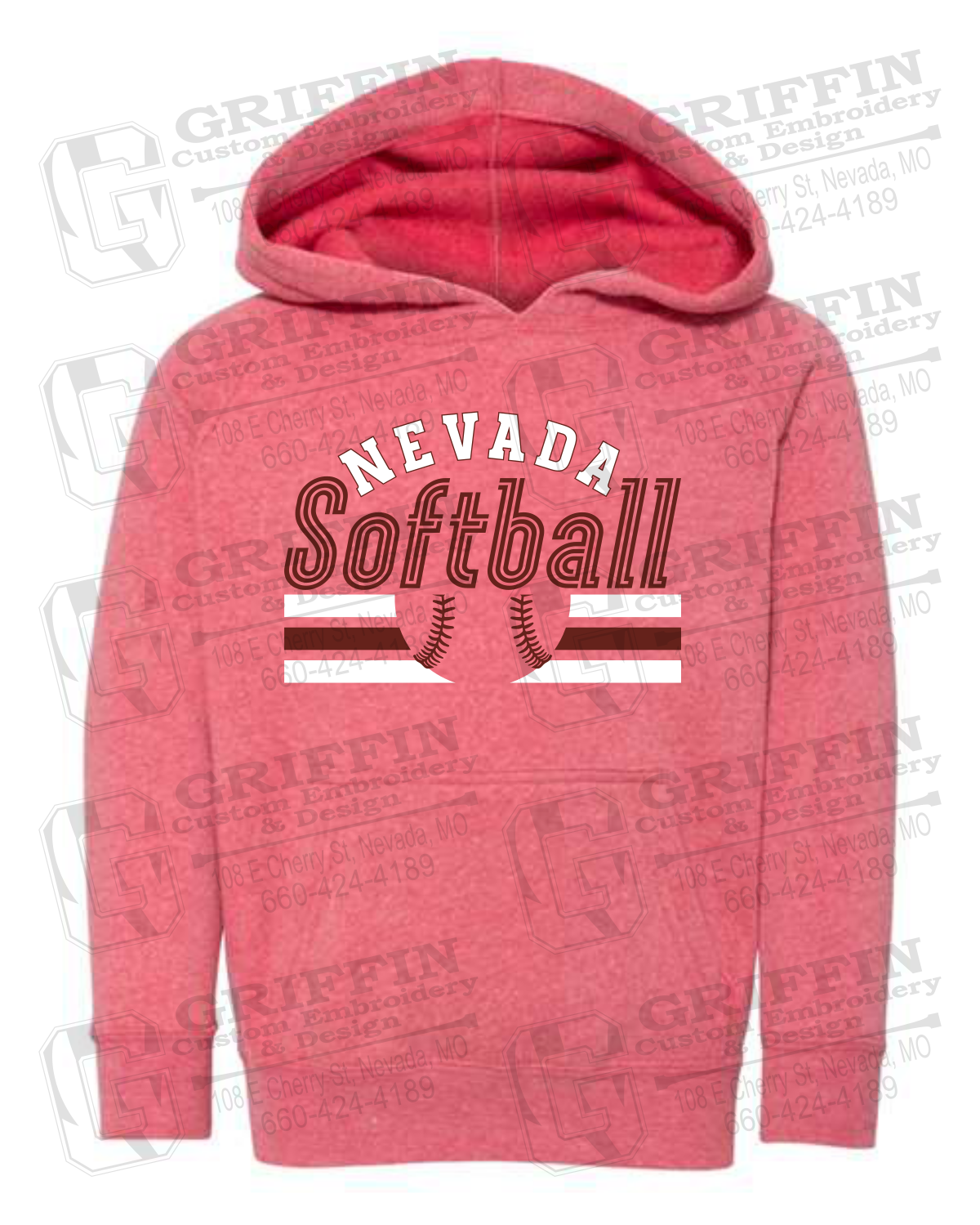 Toddler Hoodie - Softball - Nevada Tigers 27-I