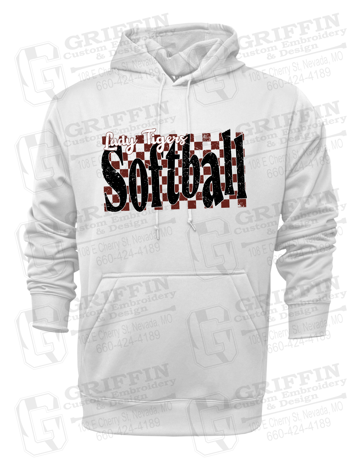 Performance Fleece Hoodie - Softball - Nevada Tigers 27-J