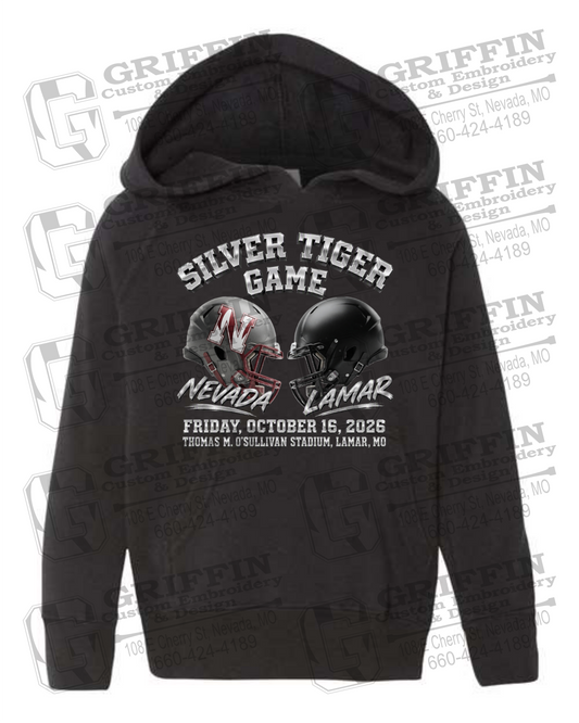 Toddler Hoodie - Silver Tiger 2026 Football - Nevada Tigers 27-K