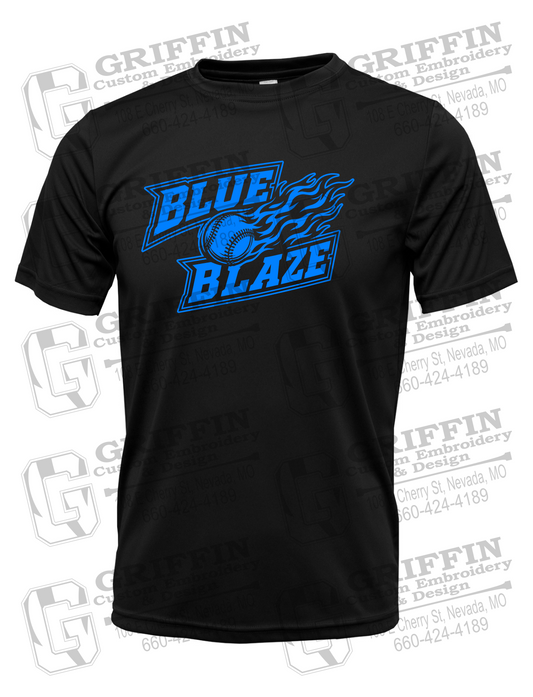 Dry-Fit Short Sleeve T-Shirt - Blue Blaze