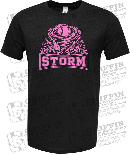 Soft-Tek Short Sleeve T-Shirt - Pink Storm