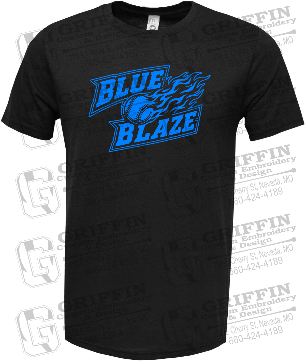 Soft-Tek Short Sleeve T-Shirt - Blue Blaze