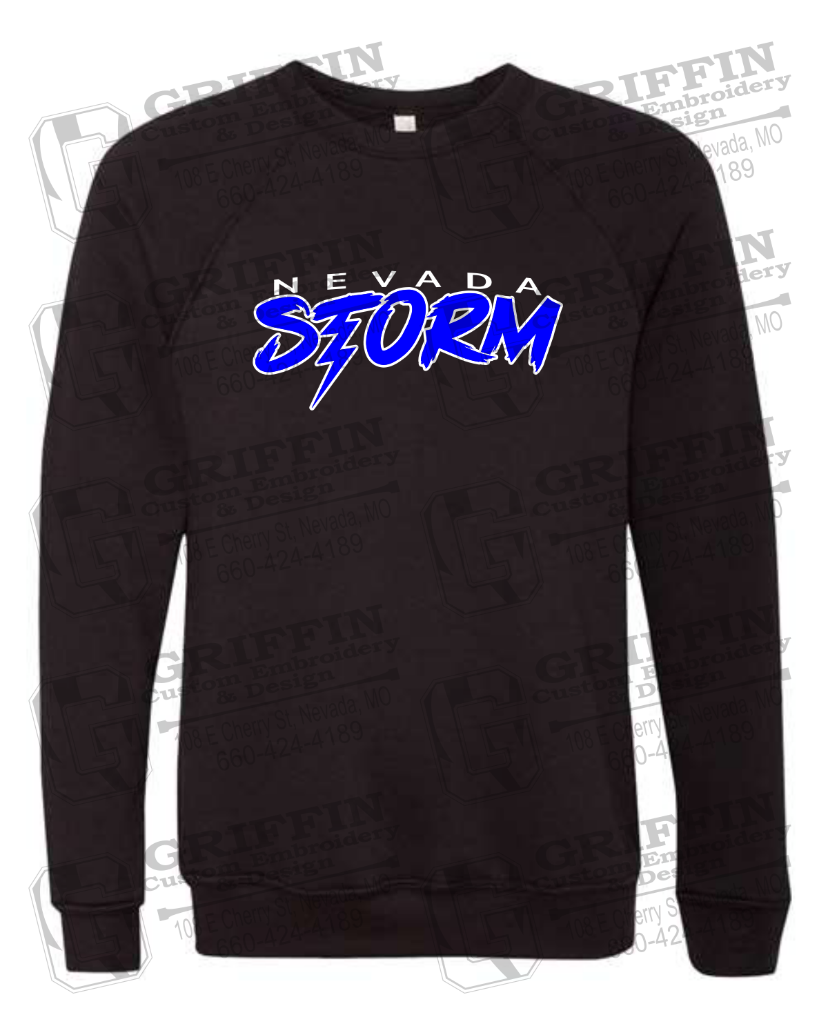 Sponge Fleece Sweatshirt - Basketball - Nevada Storm