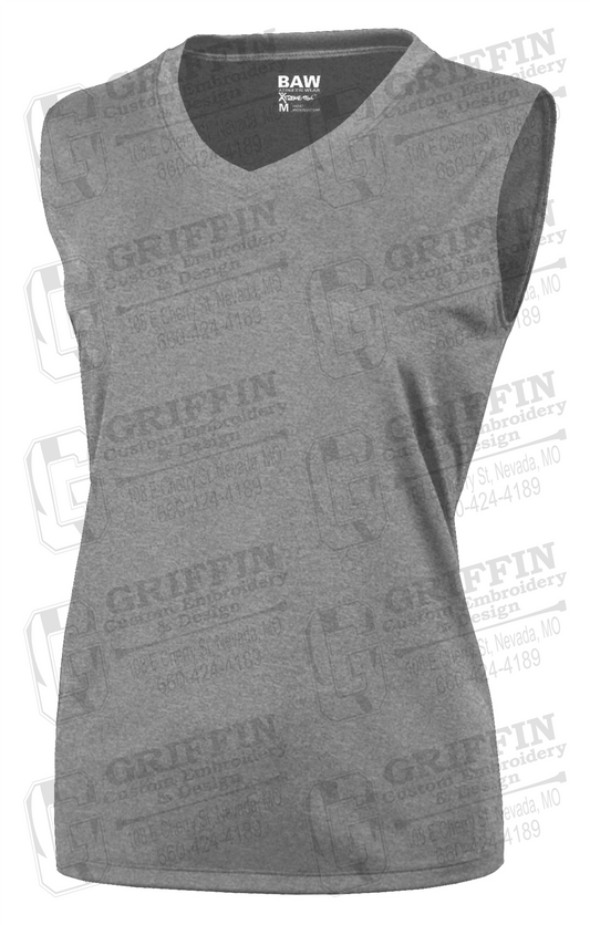 Womens Sleeveless Dry-Fit Shirt - Blank