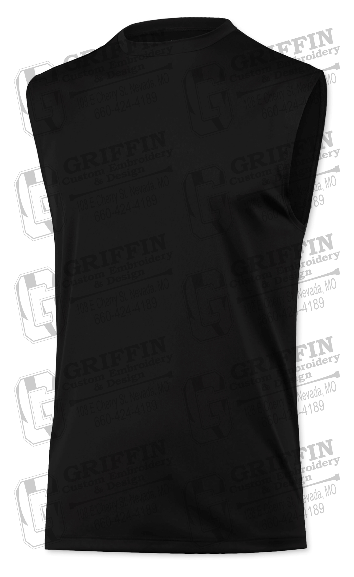 Mens Sleeveless Dry-Fit Shirt - Blank