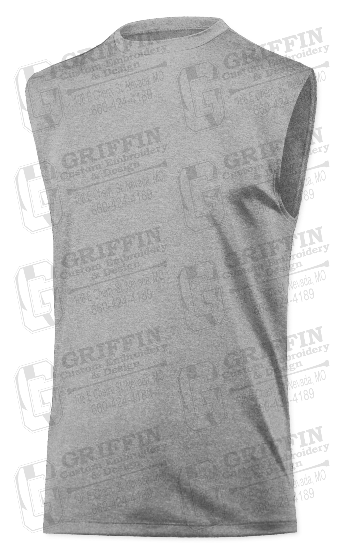 Mens Sleeveless Dry-Fit Shirt - Blank