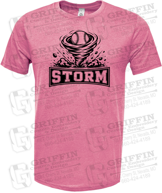 Soft-Tek Short Sleeve T-Shirt - Pink Storm