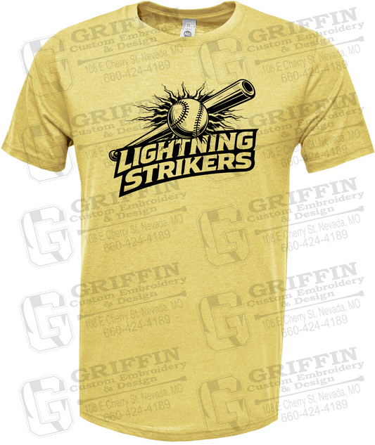 Soft-Tek Short Sleeve T-Shirt - Lightning Strikers