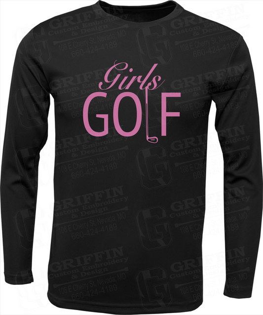 Dry-Fit Long Sleeve T-Shirt - Nevada Lady Tigers Golf 2023-2024