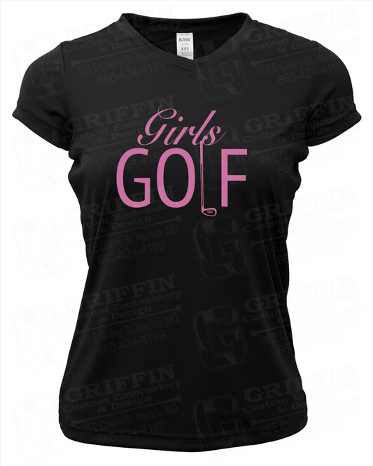 Womens Dry-Fit Short Sleeve T-Shirt - Nevada Lady Tigers Golf 2023-2024