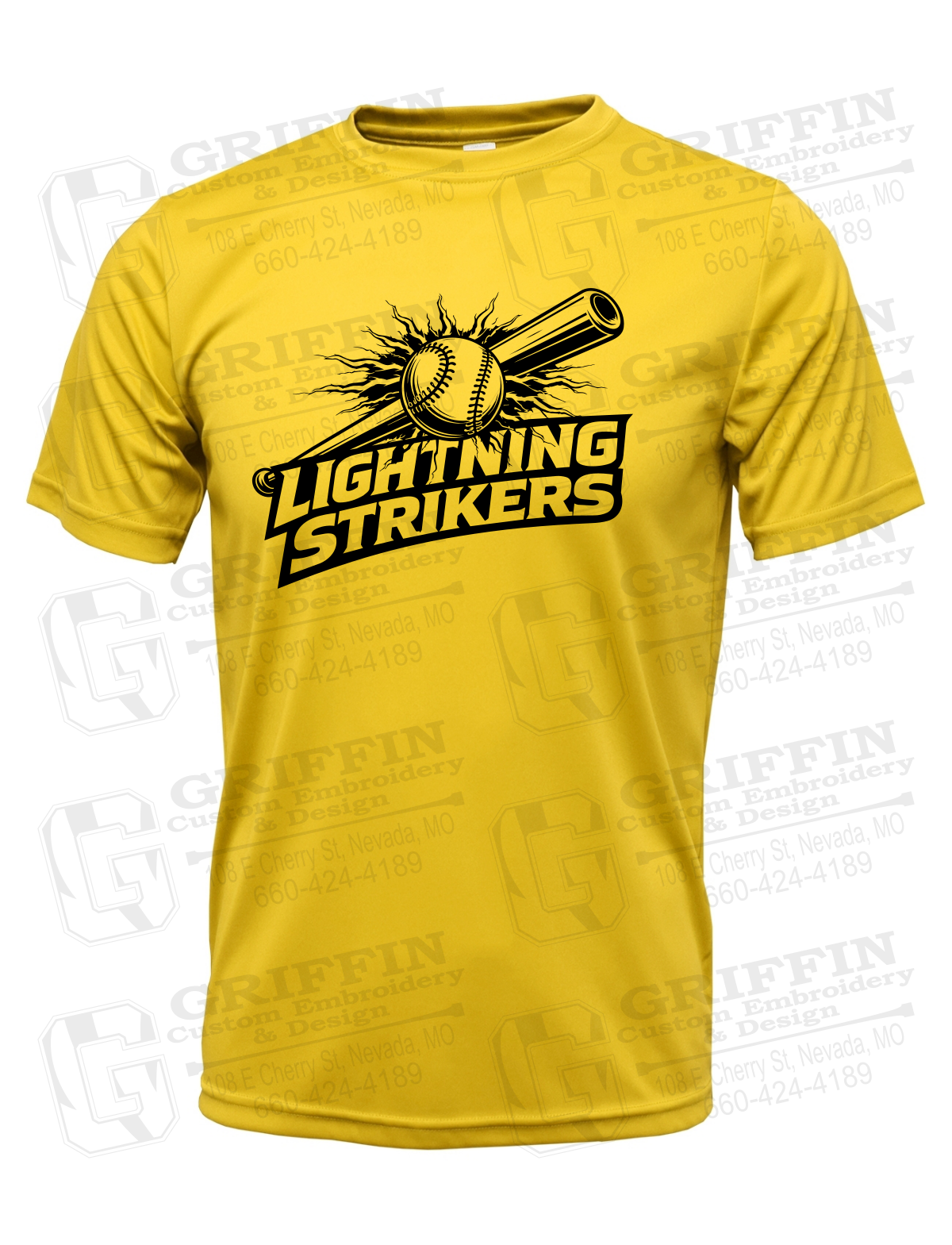 Dry-Fit Short Sleeve T-Shirt - Lightning Strikers