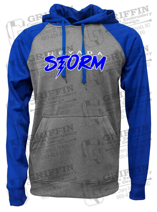 Performance Fleece Raglan Hoodie - Basketball - Nevada Storm