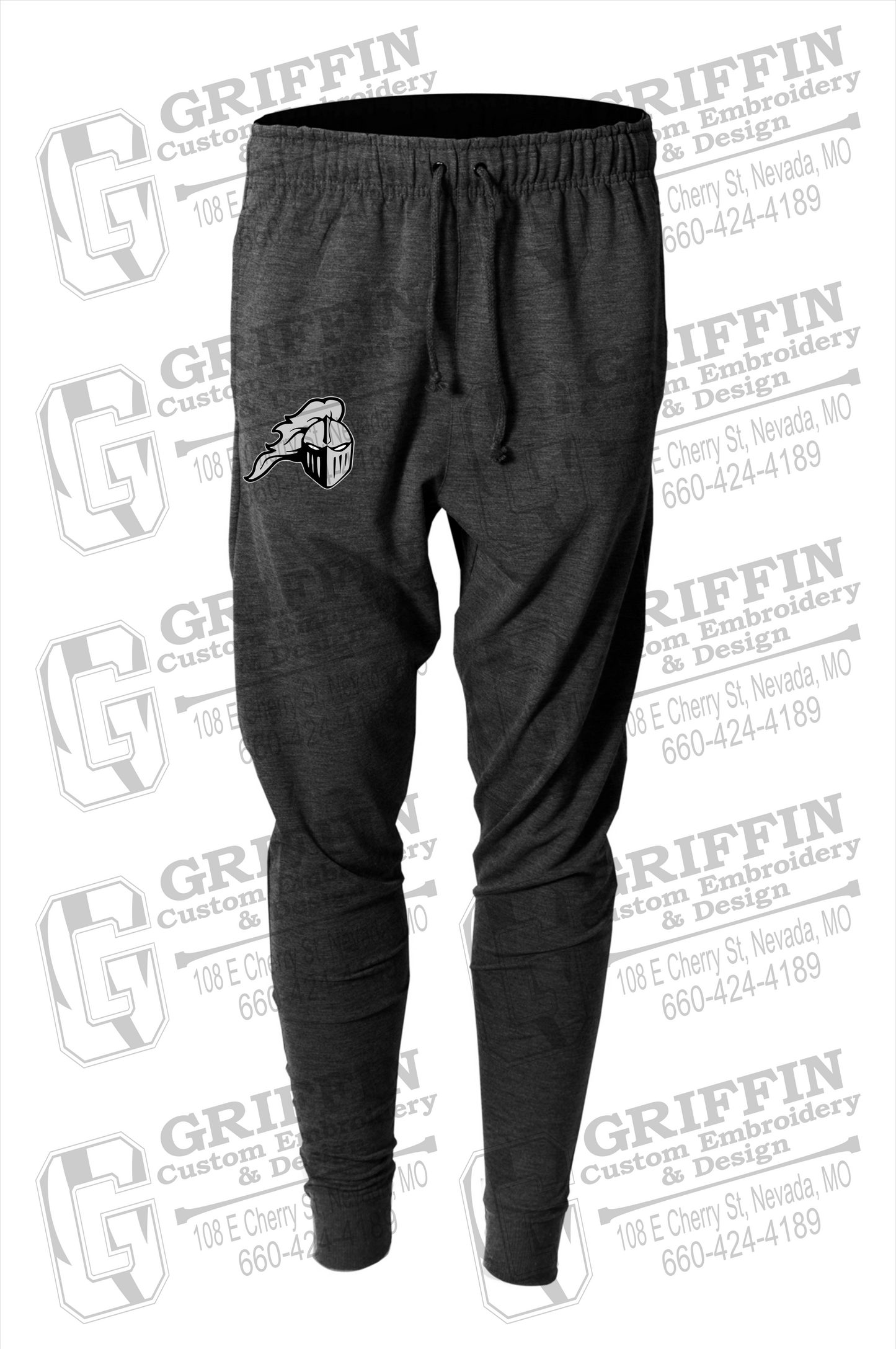 Jogger Pants - NEVC Knights Helmet Logo