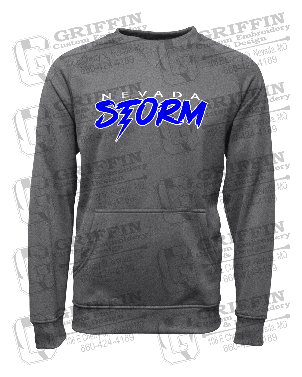 Performance Fleece Sweatshirt - Basketball - Nevada Storm