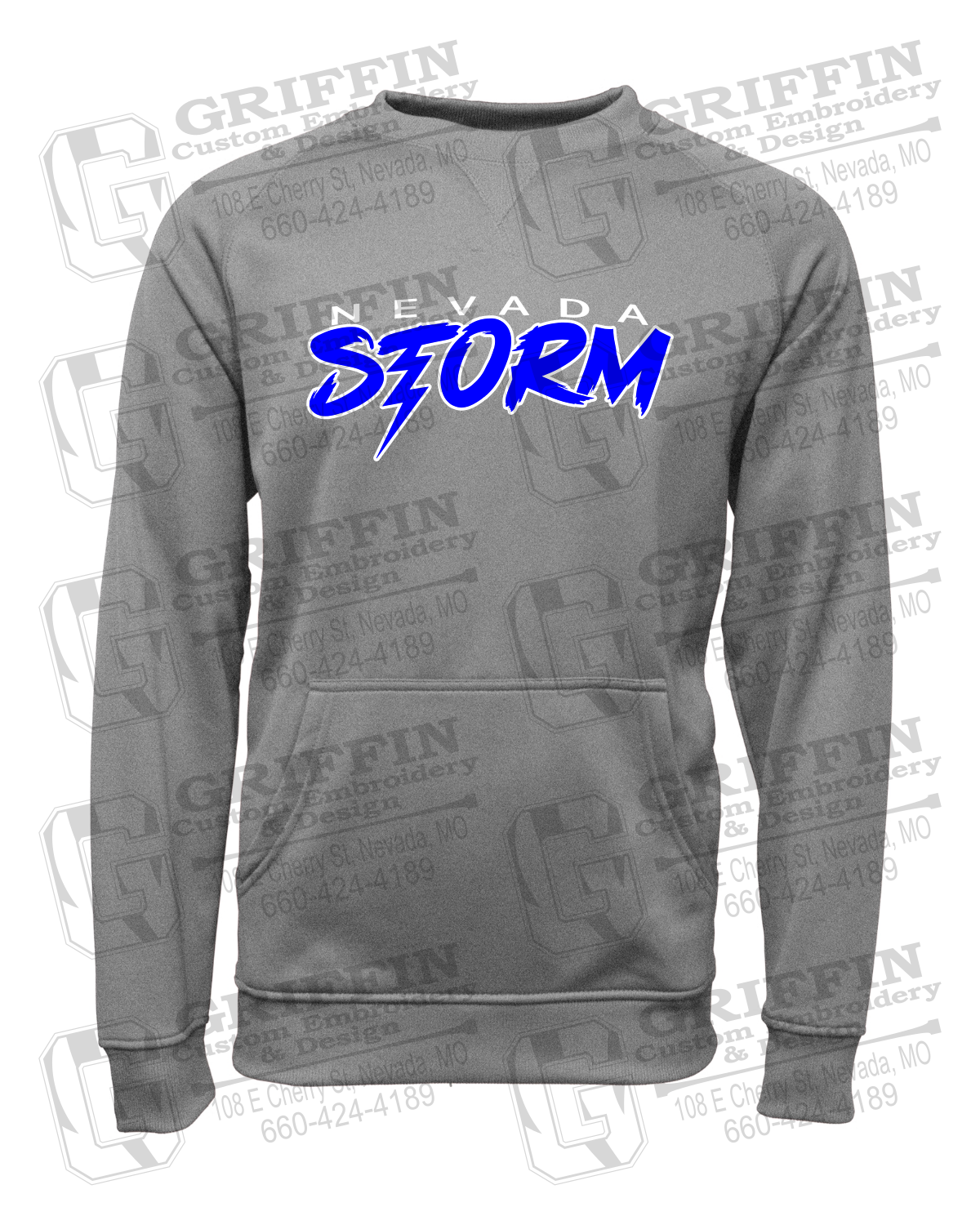 Performance Fleece Sweatshirt - Basketball - Nevada Storm