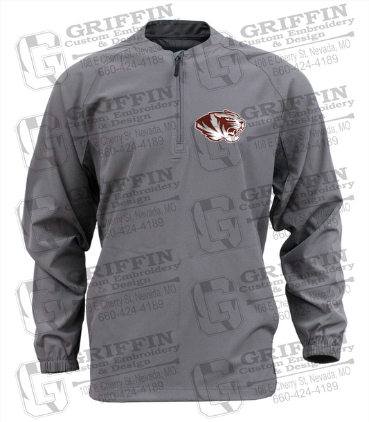 Long Sleeve Cage Jacket - Nevada Tiger Head Logo