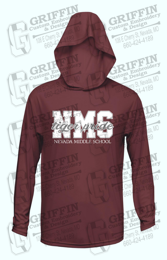Dry-Fit T-Shirt Hoodie - Nevada Tigers NMS-001