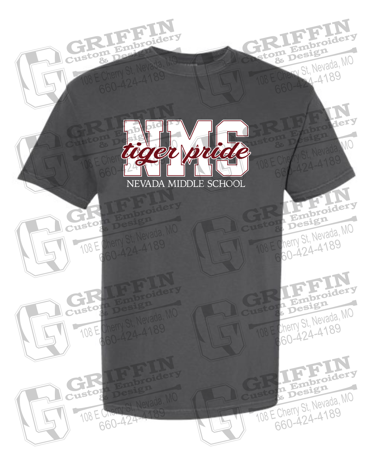 Comfort Colors Short Sleeve T-Shirt - Nevada Tigers NMS-001
