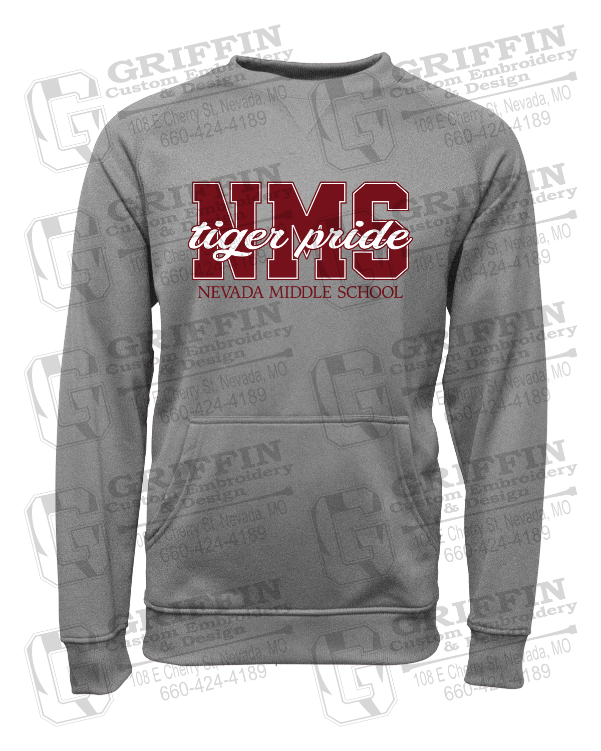 Performance Fleece Sweatshirt - Nevada Tigers NMS-001