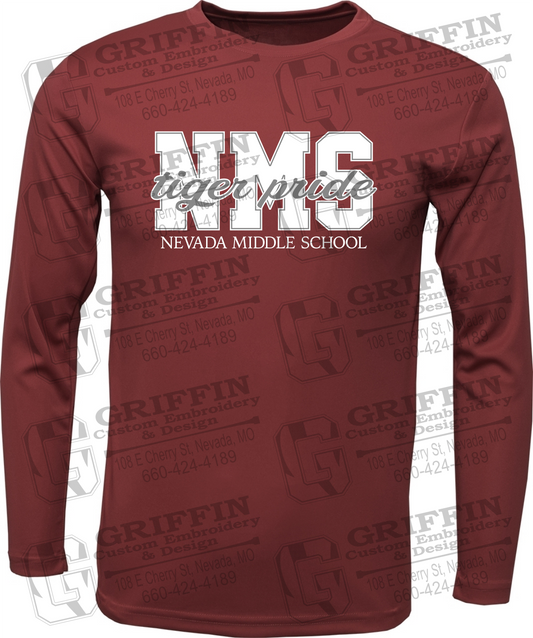 Dry-Fit Long Sleeve T-Shirt - Nevada Tigers NMS-001