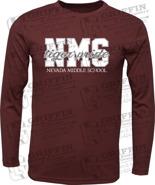 Dry-Fit Long Sleeve T-Shirt - Nevada Tigers NMS-001