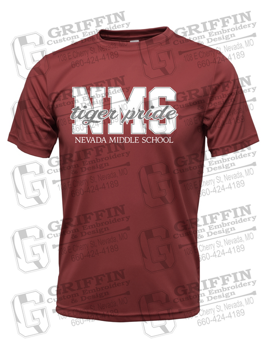Dry-Fit Short Sleeve T-Shirt - Nevada Tigers NMS-001