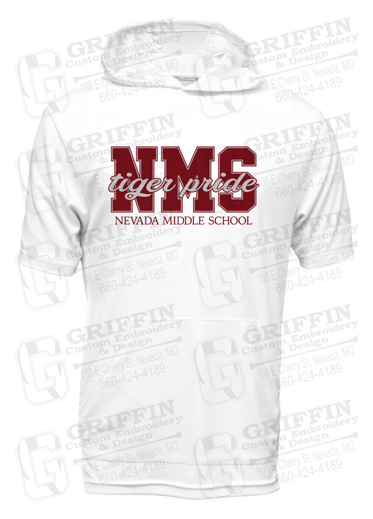 Dry-Fit Short Sleeve T-Shirt Hoodie - Nevada Tigers NMS-001