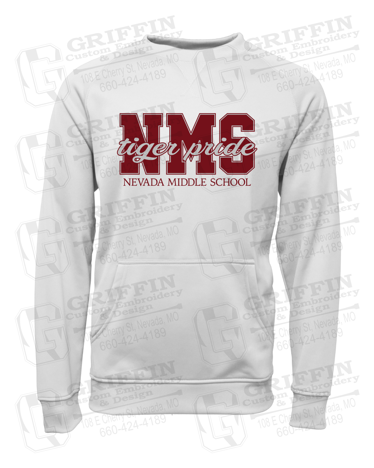 Performance Fleece Sweatshirt - Nevada Tigers NMS-001