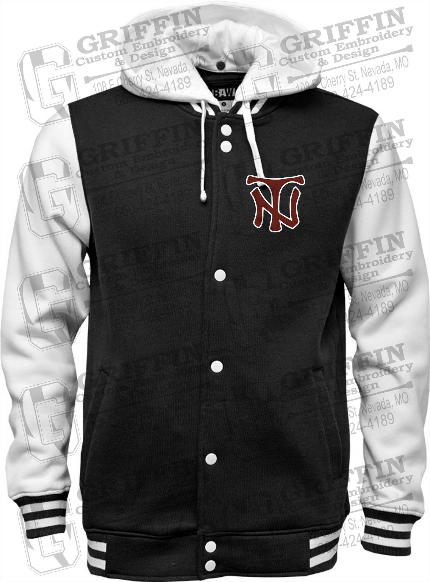 Varsity Jacket - Nevada Tigers NT Logo