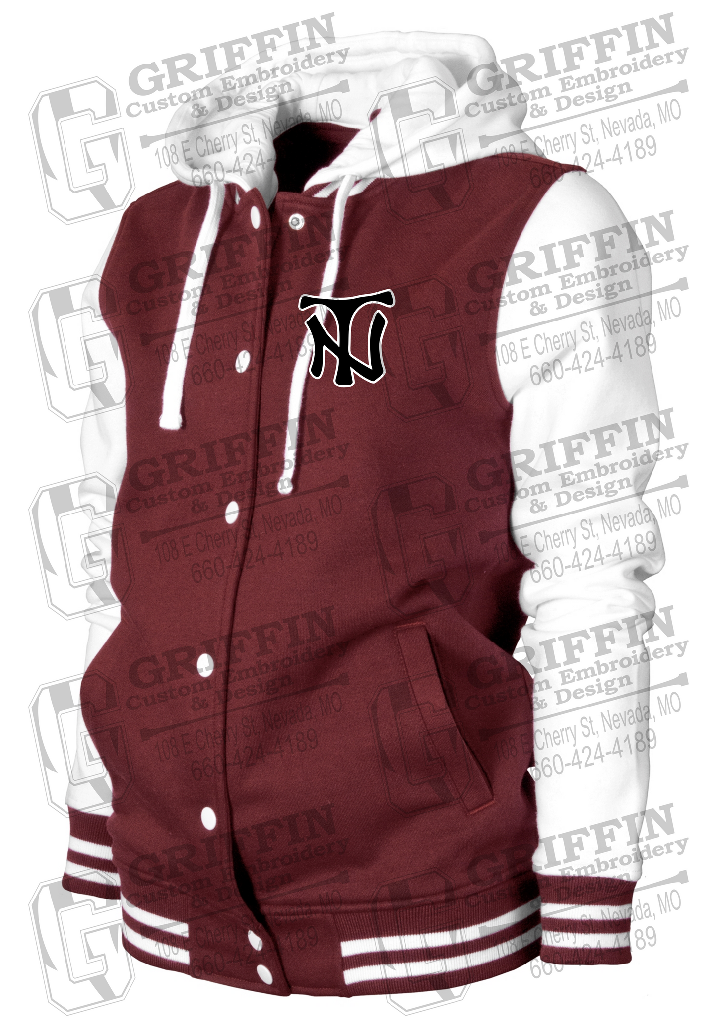 Varsity Jacket - Nevada Tigers NT Logo