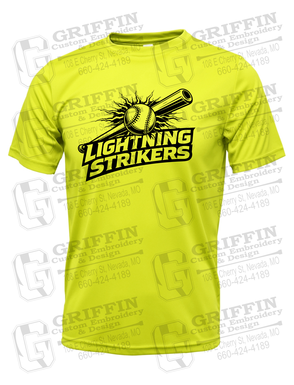 Dry-Fit Short Sleeve T-Shirt - Lightning Strikers