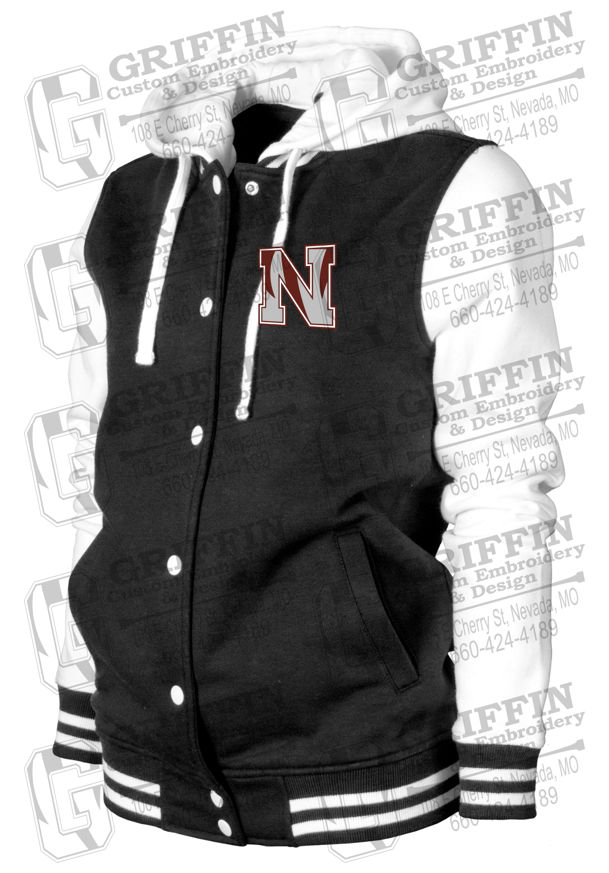 Varsity Jacket - Nevada Tigers N Logo