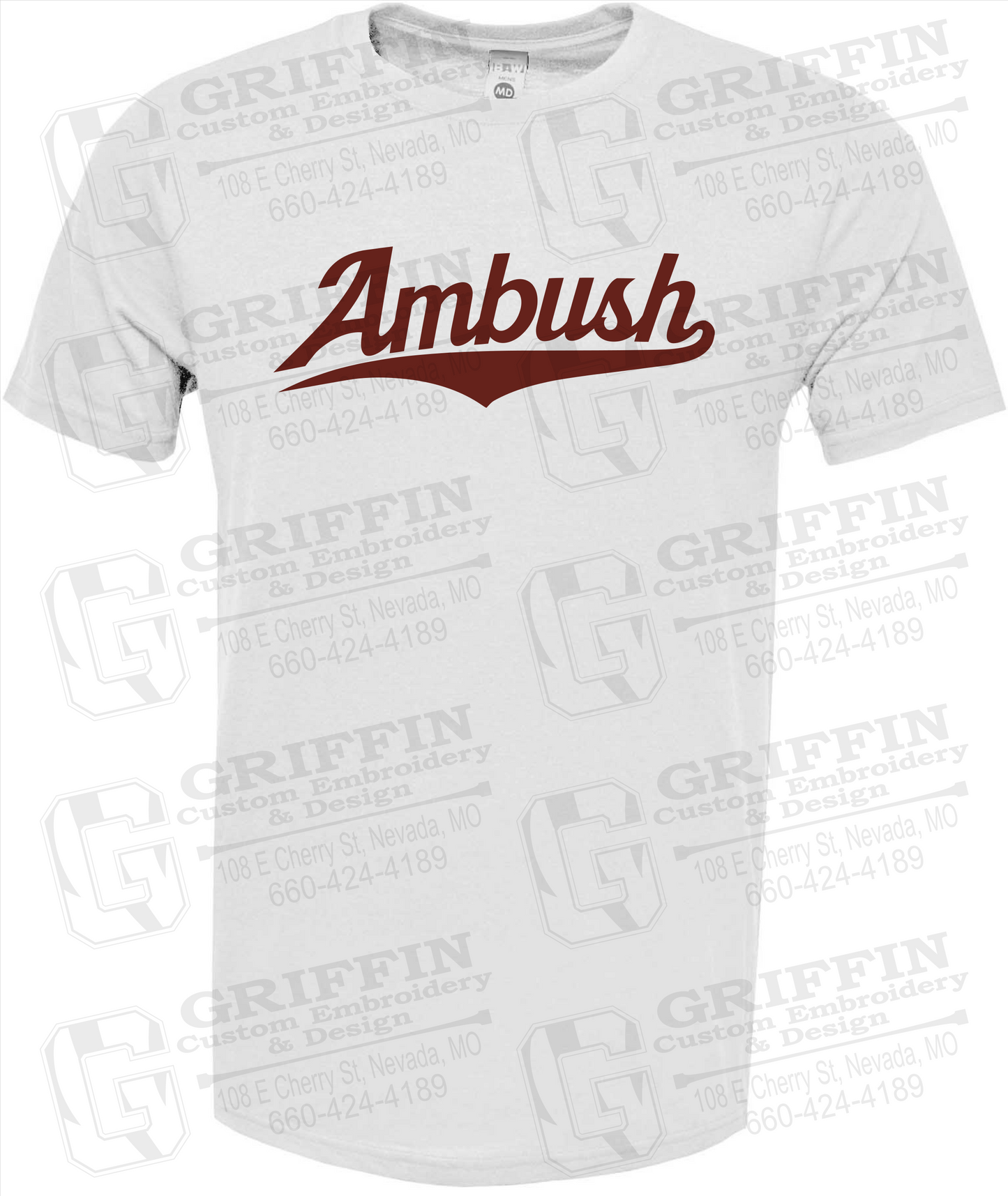 Soft-Tek Short Sleeve T-Shirt - Ambush Baseball
