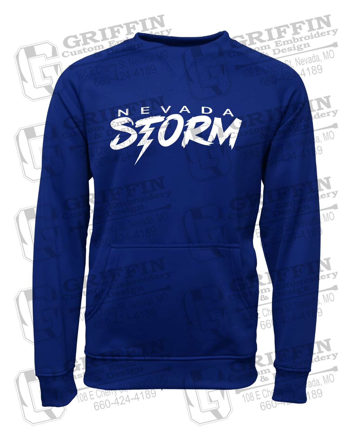 Performance Fleece Sweatshirt - Basketball - Nevada Storm