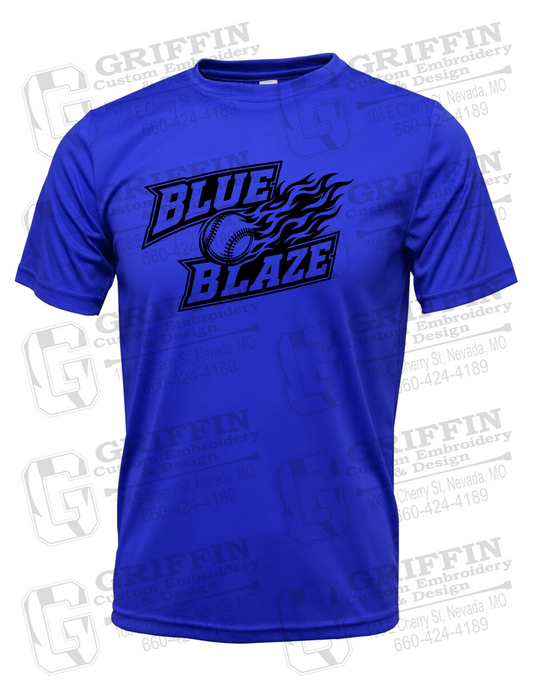 Dry-Fit Short Sleeve T-Shirt - Blue Blaze