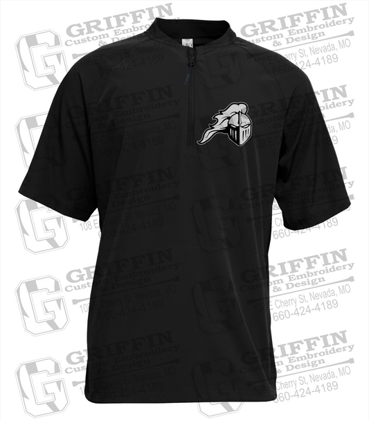 Short Sleeve Cage Jacket - NEVC Knights Helmet Logo