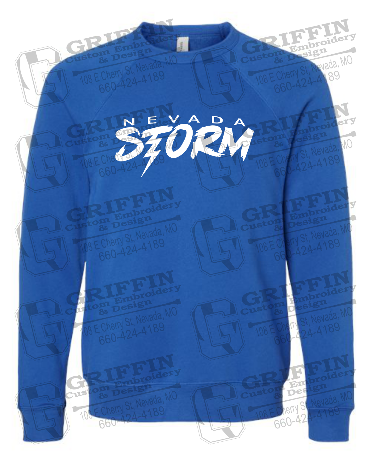 Sponge Fleece Sweatshirt - Basketball - Nevada Storm