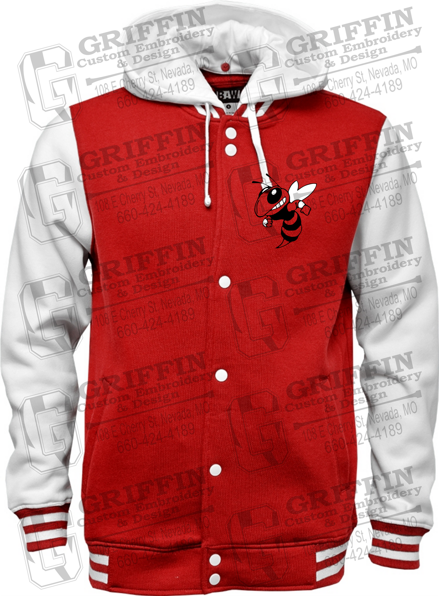 Varsity Jacket - Hume Hornets Logo